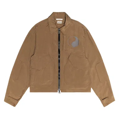 Pre-owned Stussy X Our Legacy Work Shop Pararescue Jacket 'muddy Mustard Tech Canvas' In Tan