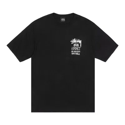 Pre-owned Stussy X Our Legacy Work Shop Surfman Pigment Dyed Tee 'black'