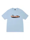 Stussy X Our Legacy Work Shop Swirl T-shirt In Blue
