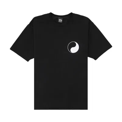 Pre-owned Stussy X Our Legacy Work Shop Yin Yang Pigment Dyed Tee 'black' | Men's Size L