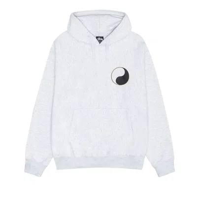 Pre-owned Stussy X Our Legacy X Our Legacy Work Shop Drop Hoodie 'ash Heather' In Grey