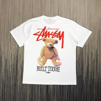 Pre-owned Stussy X Vintage Built Tough Tee In White