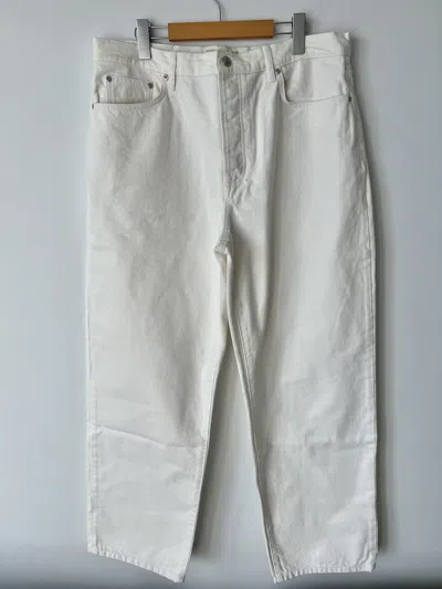 Pre-owned Stussy X Vintage Stussy Big Ol Jeans Bone White Size 34