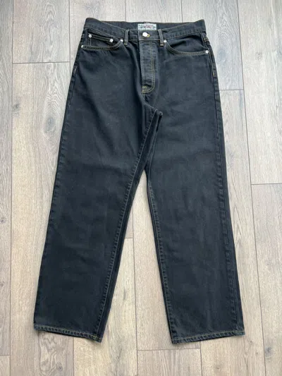 Pre-owned Stussy X Vintage Stussy Classic Denim Jeans “washed Black” 32