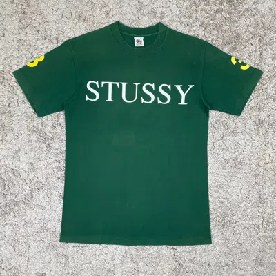 Pre-owned Stussy X Vintage Stussy Ripoff Polo Rl No 3 T-shirt In Green