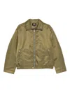 Stussy Zip-up Bomber Jacket In Green