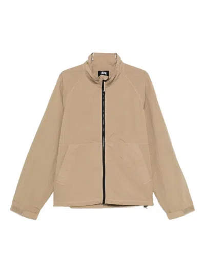Stussy Zip-up Jacket In Neutral