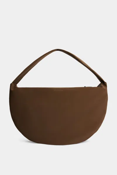 Stutterheim Adam Bag Matte In Dark Brown