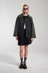 Stutterheim Bandhagen Patch Raincoat In Black