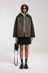 Stutterheim Bandhagen Patch Raincoat In Green