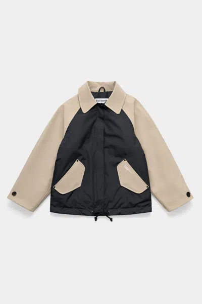Stutterheim Bandhagen Winter Jacket Black/ In Black,potato