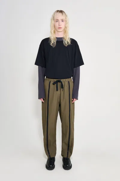 Stutterheim Bash Zip Trousers In Green