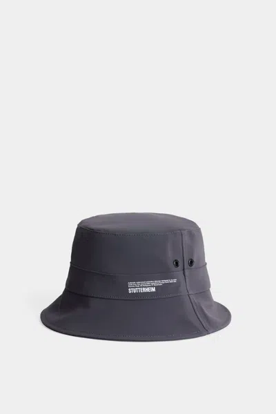 Stutterheim Beckholmen Matte Bucket Ha In Gray