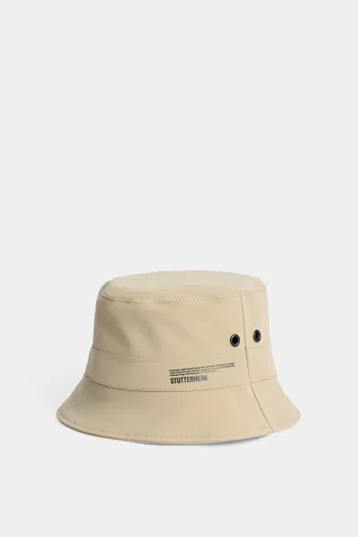Stutterheim Beckholmen Matte Bucket Hat In Potato