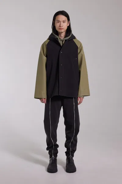 Stutterheim Bergamo Hooded Jacket In Aloe