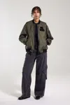 Stutterheim Bredsand Bomber Jacket Green