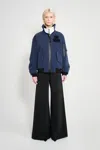 Stutterheim Bredsand Winter Bomber Jacket In Blue