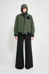 Stutterheim Bredsand Winter Bomber Jacket In Green