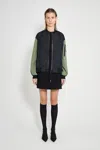 Stutterheim Bredsand Zip Bomber Jacket In Black