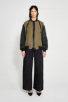 Stutterheim Bredsand Zip Bomber Jacket In Green