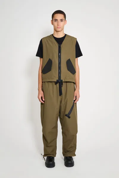 Stutterheim Bro Vest In Green