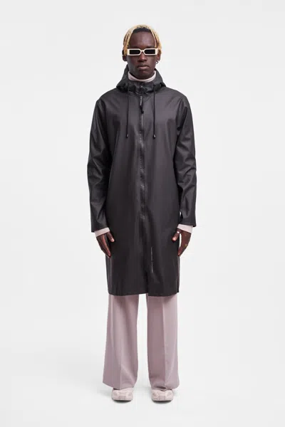 Stutterheim Camden Lightweight Parka In Black