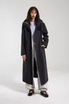 Stutterheim Chetham Matte Raincoat In Black