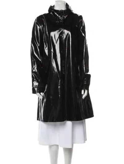 Pre-owned Stutterheim Coat In Black