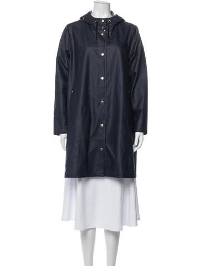 Pre-owned Stutterheim Coat In Black