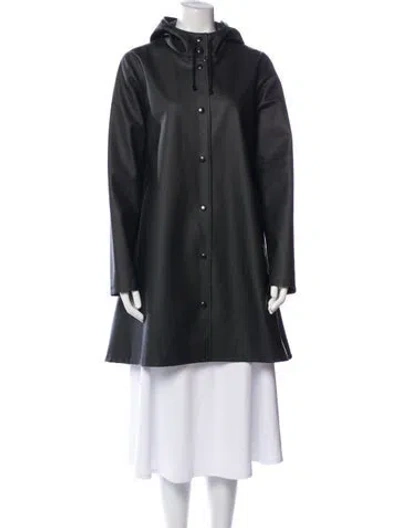 Pre-owned Stutterheim Coat In Gray