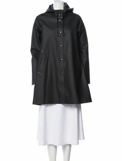 Pre-owned Stutterheim Coat In Gray