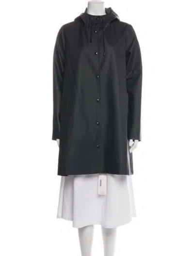 Pre-owned Stutterheim Coat In Green
