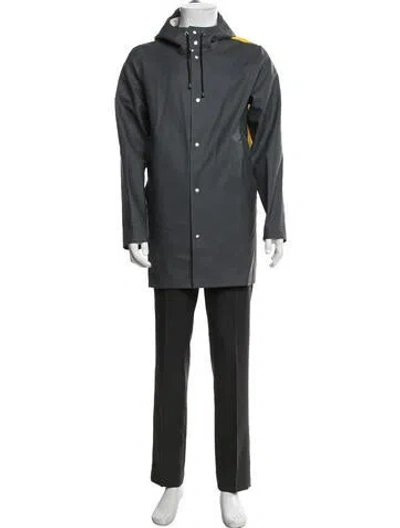 Pre-owned Stutterheim Coat In Grey