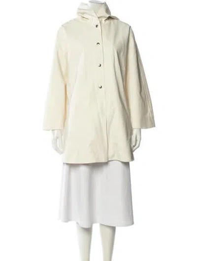 Pre-owned Stutterheim Coat In Neutral