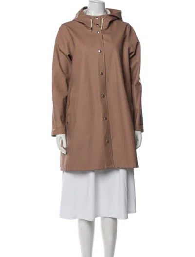 Pre-owned Stutterheim Coat In Neutrals