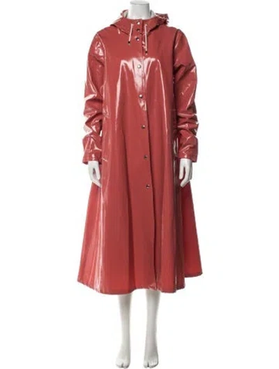 Pre-owned Stutterheim Coat In Orange