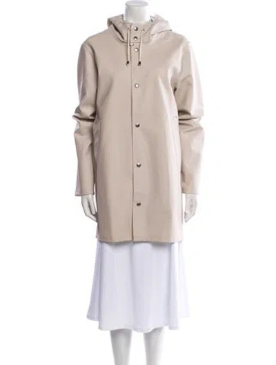 Pre-owned Stutterheim Coat In Pink