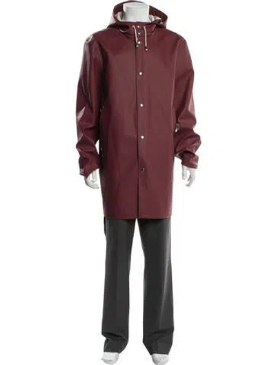 Pre-owned Stutterheim Coat In Red
