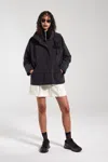 Stutterheim Faversham Matte Raincoat In Black