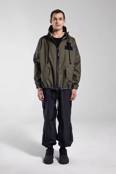 Stutterheim Forsa Full Zip Jacket In Green