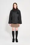 Stutterheim Hjorthagen Hooded Jacket In Black