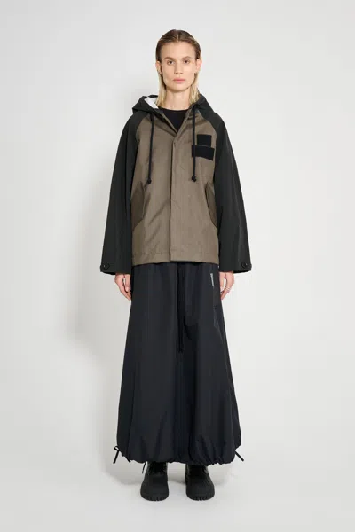 Stutterheim Hjorthagen Hooded Jacket Green/ In Multi