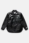 Stutterheim Humlan Opal Overshirt In Black