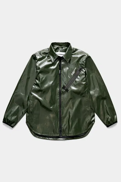 Stutterheim Humlan Opal Overshirt In Green