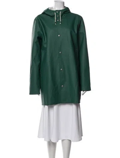 Pre-owned Stutterheim Jacket In Green