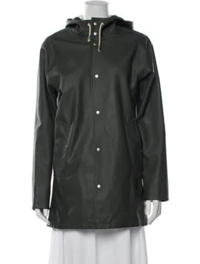 Pre-owned Stutterheim Jacket In Green