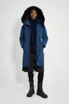 Stutterheim Kalix Parka In Blue