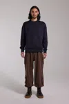Stutterheim Kvala Matte Trousers In Dark Brown