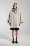 Stutterheim Lubban Lightweight Matte Raincoat In Pelican