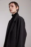 Stutterheim Moberg Matte Blazer In Black